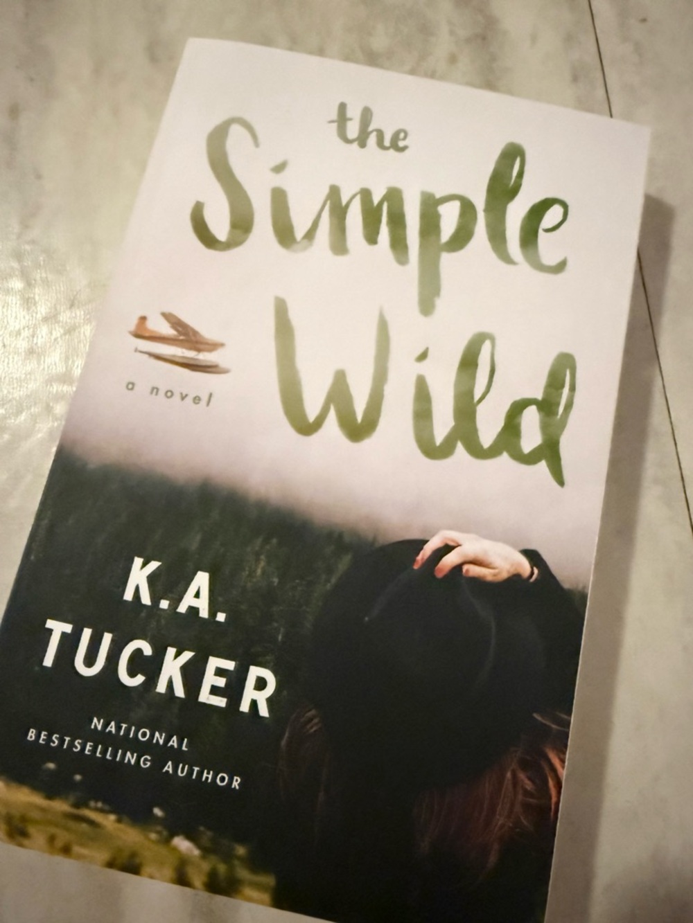 The Simple Wild by K.A. Tucker - Paperback Novel (Green & Black Cover)